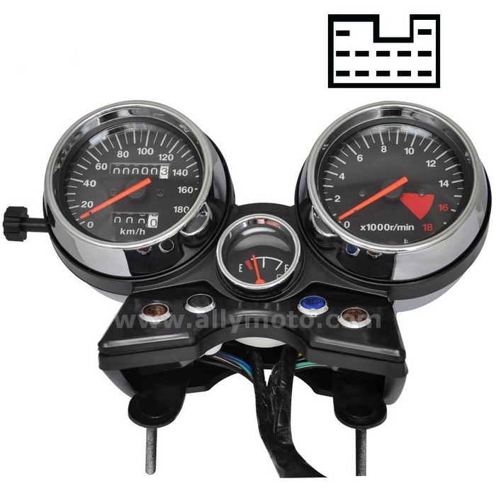 147 Gauges Cluster Speedometer 180 Speed Bandit Gj77A Gsf250 Gsf750 Gsf1000 Tachometer Odometer